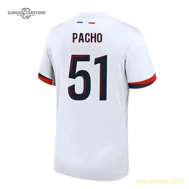 2024-2025 PSG Away Shirt (Pacho 51)-Vantage Point Soccer